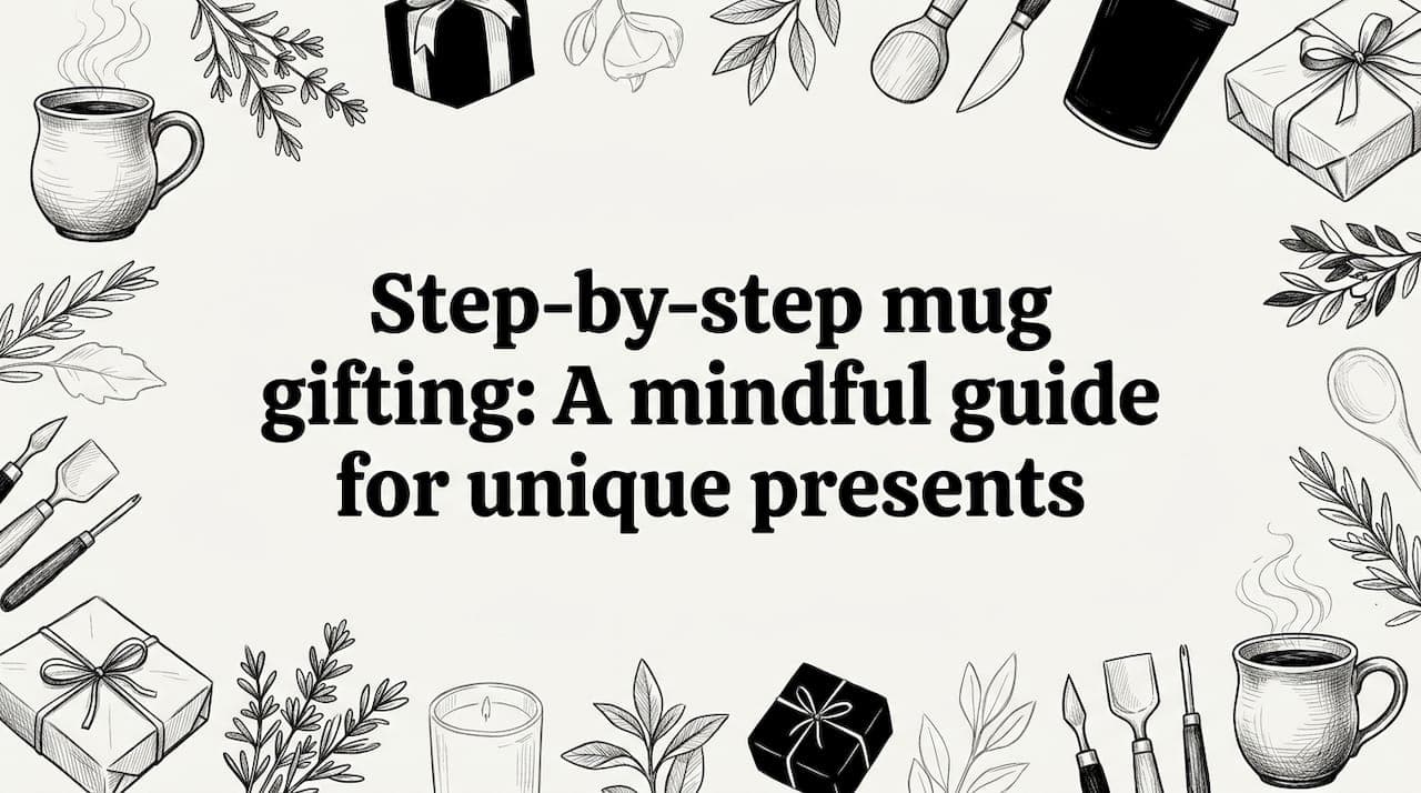 Step-by-step mug gifting: A mindful guide for unique presents