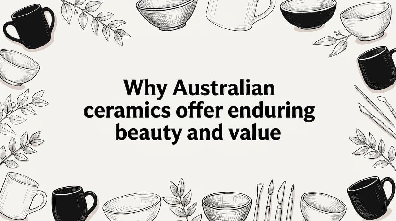 Why Australian ceramics offer enduring beauty and value